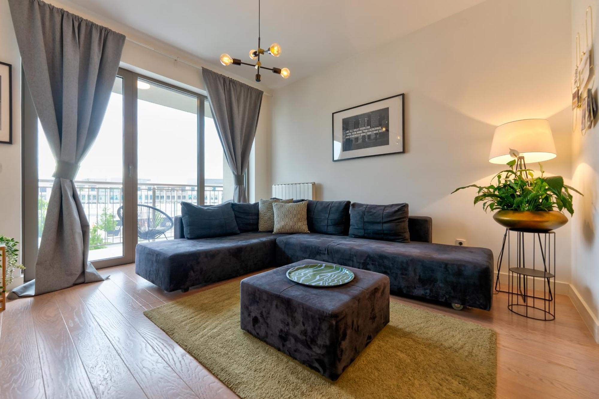 Zigzag Belgrade Waterfront - BW Aqua Apartment ภายนอก รูปภาพ