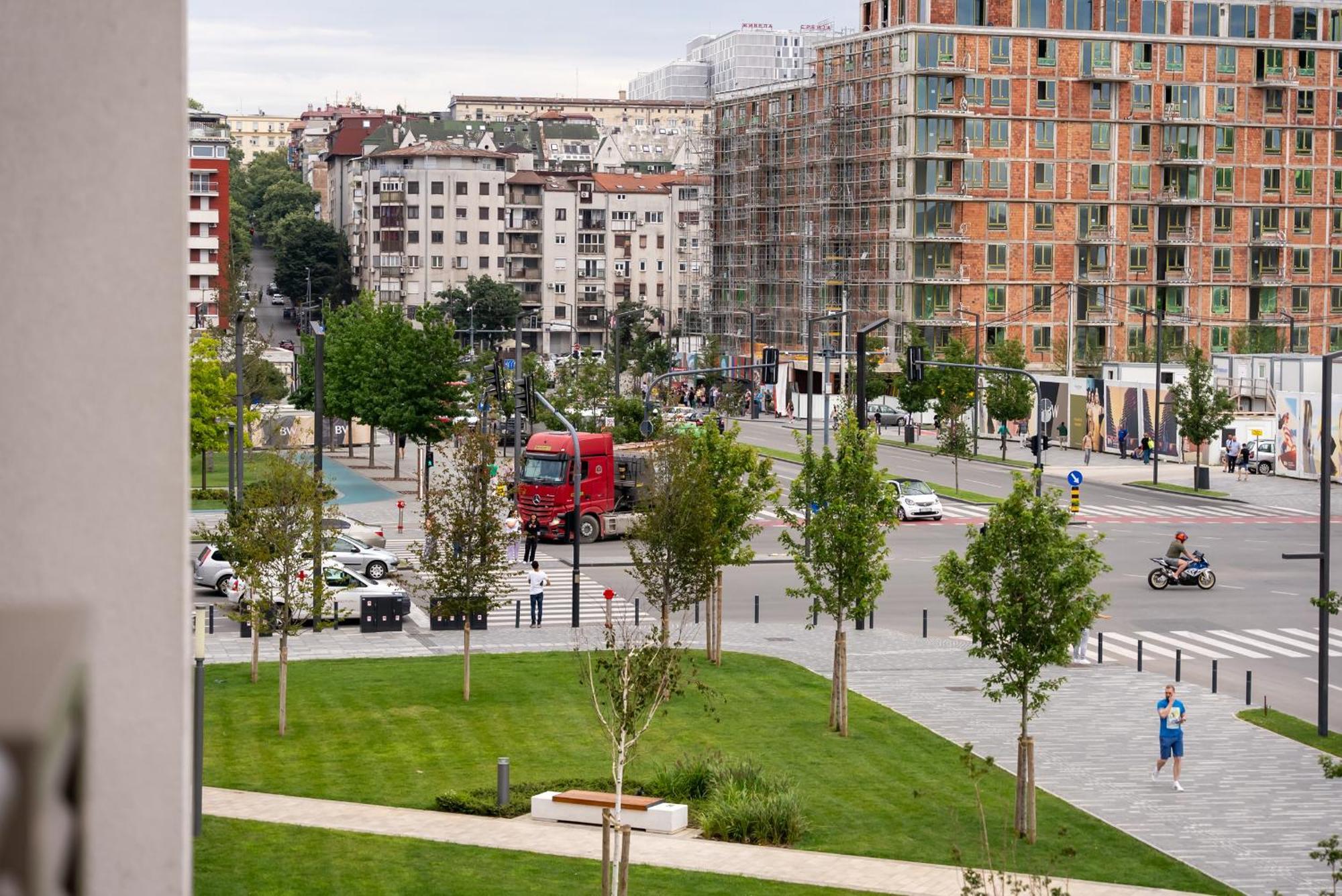 Zigzag Belgrade Waterfront - BW Aqua Apartment ภายนอก รูปภาพ