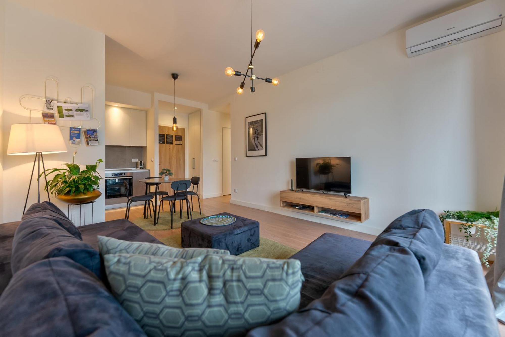 Zigzag Belgrade Waterfront - BW Aqua Apartment ภายนอก รูปภาพ