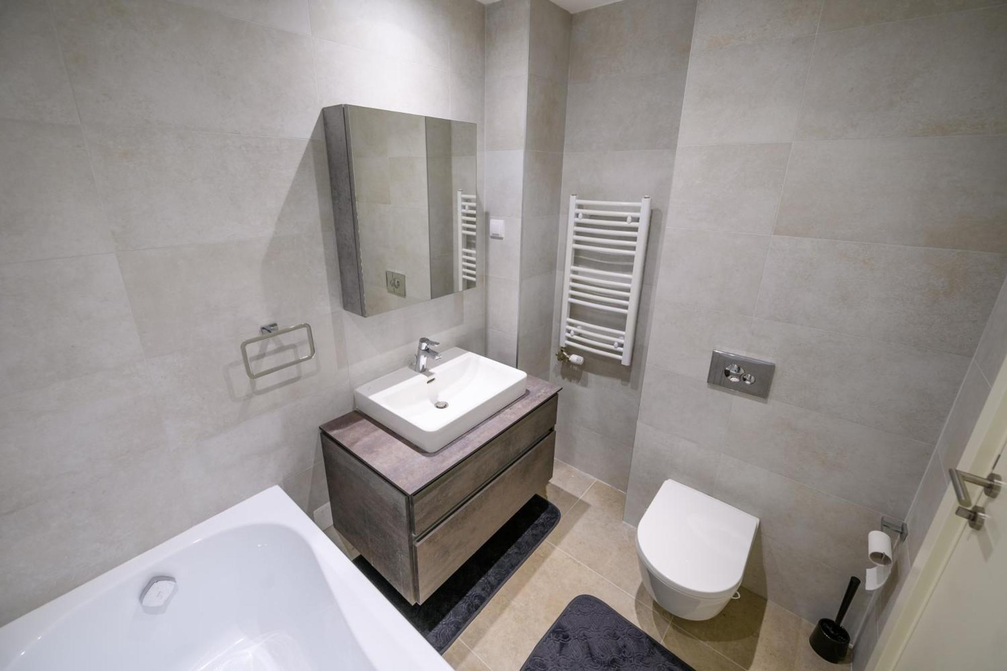 Zigzag Belgrade Waterfront - BW Aqua Apartment ภายนอก รูปภาพ